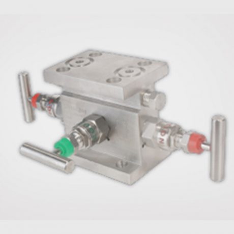 3 valve manifold H type